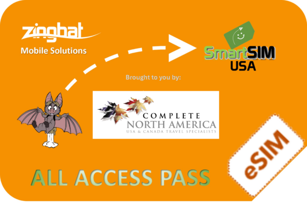 SmartSIM USA Powered by Zingbat Mobile Solutions with features Complete North America Exclusive Offer